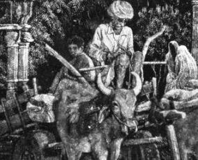 J Denison-Pender - Oxcart at Narlai